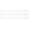 Ekena Millwork Set of Four Panels for 94 1/2"W x 28 1/4"H Hillrose Fretwork Wainscot Wall Paneling WPKP14X01X47HRE - alternate 3
